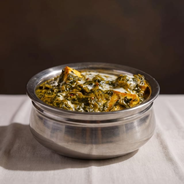 Saag Paneer.