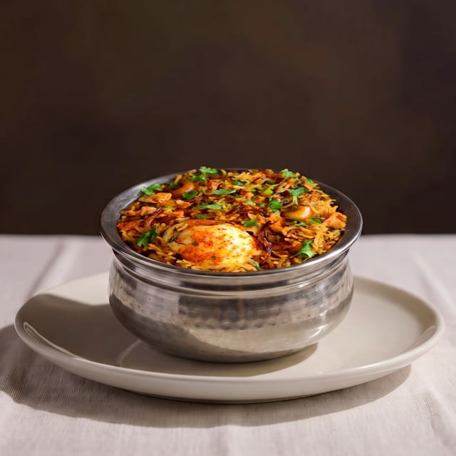 Egg Biryani.